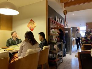 Nice atmosphere  at Gong De Lin in Melbourne