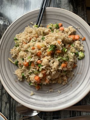 Fried rice at Gong De Lin in Melbourne