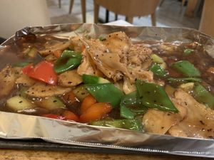 Can’t remember what this was but it was really tasty! at Gong De Lin in Melbourne