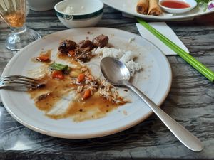 A very nice stir fry!! at Gong De Lin in Melbourne