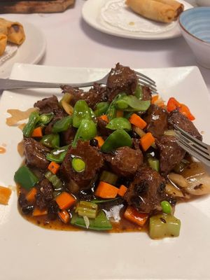 Lamb dish  at Gong De Lin in Melbourne