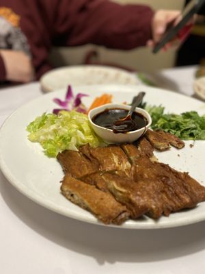 Peking Duck wraps are a favourite   at Gong De Lin in Melbourne