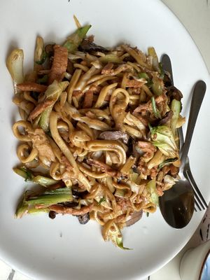 Shanghai noodles  at Gong De Lin in Melbourne