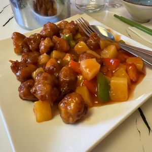 Sweet & Sour Pork  at Gong De Lin in Melbourne