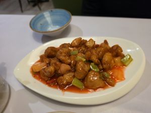 Sweet and sour pork at Gong De Lin in Melbourne