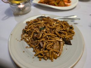 Shanghai noodles at Gong De Lin in Melbourne