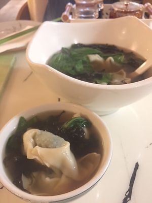 Wonton Soup at Gong De Lin in Melbourne