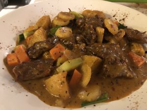 Beef curry! at Gong De Lin in Melbourne