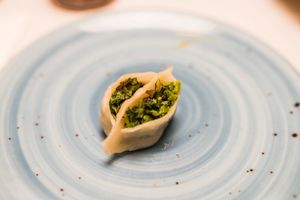 Dumplings at Gong De Lin in Melbourne