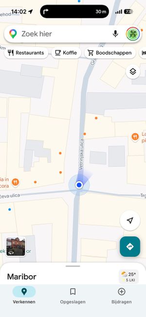 De locatie in het centrum  at Iglu Slaščičarna Džemail Demiri s.p. in Maribor