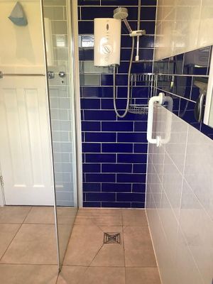 Shower room at Kettering B&B in Kettering