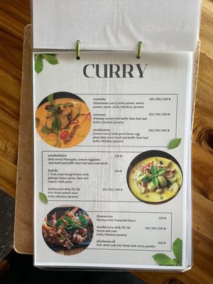 Curries   at Together Cafe in Koh Lanta
