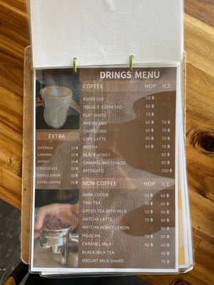 Beverages   at Together Cafe in Koh Lanta