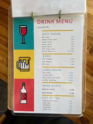 Drinks   at Together Cafe in Koh Lanta