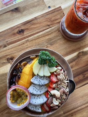   Smoothie mango bowl   at Together Cafe in Koh Lanta