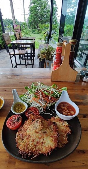 Vegan breakfast at Together Cafe in Koh Lanta