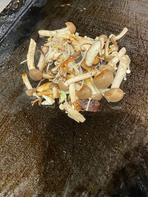   at Okonomiyaki Mizuno in Osaka