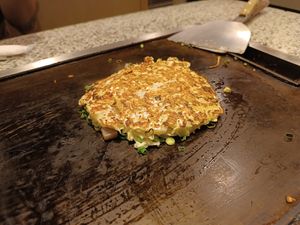  at Okonomiyaki Mizuno in Osaka