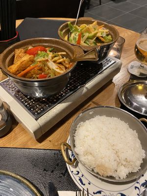 Curry & tofu   at Tsingtau Green in Jever