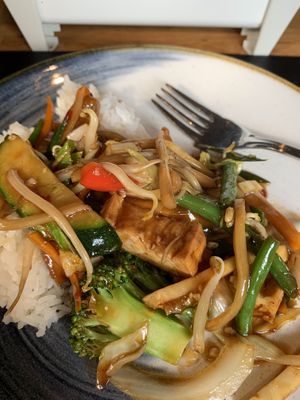 Gericht „Gesunder Genuss"  at Tsingtau Green in Jever