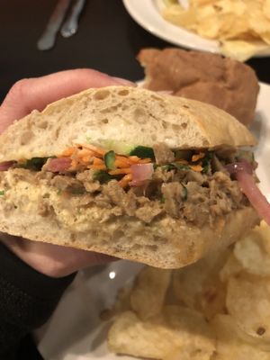 Vegan bahn mi at Pizza Luce - Lyndale Ave in Minneapolis