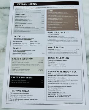   at Vitalé Café Bar in Newark