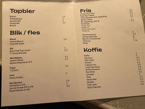 Drinks Oct 2023  at Fret  in Den Bosch