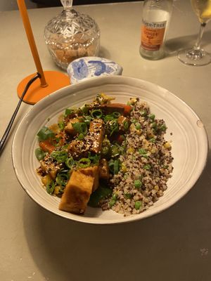 Tofutastic: very tasty, but a bit too salty   at Fret  in Den Bosch