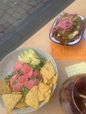Nacho salad and kapsalon  at Fret  in Den Bosch