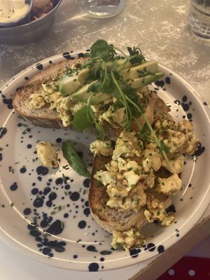 Scrambled eggz toast  at Fret  in Den Bosch