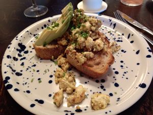 'Toast scrambled eggz' (July 2025) at Fret  in Den Bosch