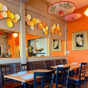 Nice interior  at Burmese Kitchen in San Francisco