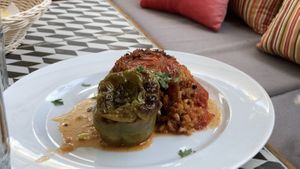 'Stuffed’  at Rosemary in Skopelos