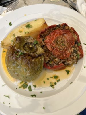 Γεμιστά 💚  at Rosemary in Skopelos