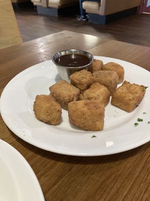 Tofu wings with BBQ sauce at veg+ in Hudson