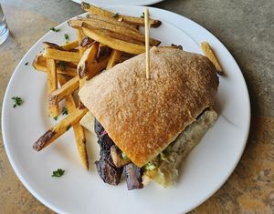 Bahn mi at veg+ in Hudson