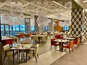 Interior  at Al Mizah Restaurant in Abu Dhabi