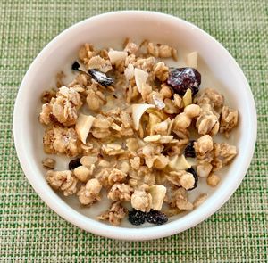 Granola  at Al Mizah Restaurant in Abu Dhabi