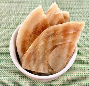 Paratha  at Al Mizah Restaurant in Abu Dhabi