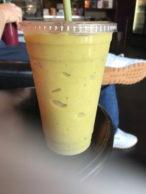 Mint to Please smoothie   at Sunrise Superfood Cafe in Wake Forest