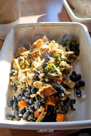 Sweet Potato Hash, bowl style at Mead's Green Door Cafe in Orange