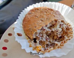 Vegan Chia Seed muffin at Mead's Green Door Cafe in Orange