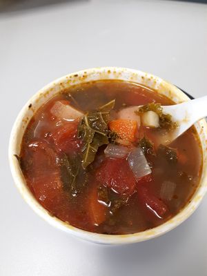Some soups are really good. at Sno-Isle Natural Foods Co-op in Everett
