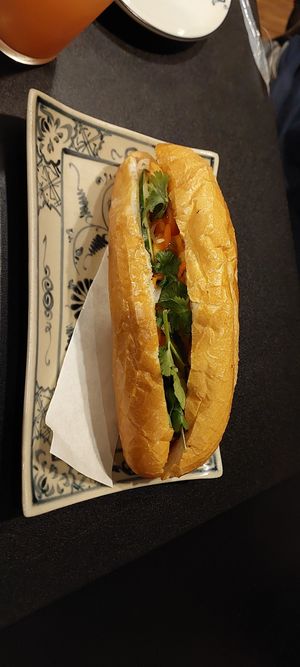 Vegan banh mi at S Vietnamese Cuisine in Kyoto