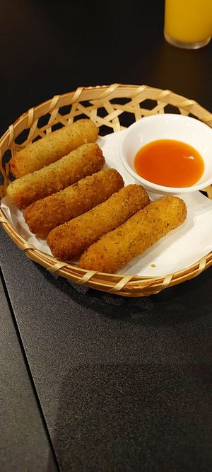 Fried cheese sticks at S Vietnamese Cuisine in Kyoto