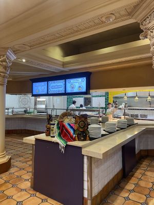 inside   at Universal Studios - Cafe La Bamba in Orlando