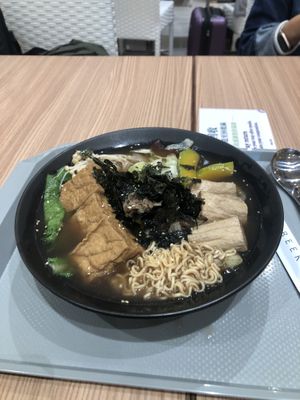 Fried Tofu Meal  at TPE - Vege Creek 蔬河 - T2 in Taoyuan City