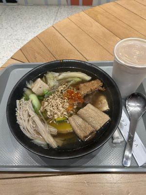 Signature soup bowl  at TPE - Vege Creek 蔬河 - T2 in Taoyuan City