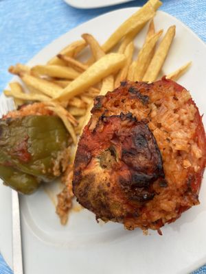 Stuffed peppers  at Galini - Γαλήνη Ψαροταβέρνα in Rafina