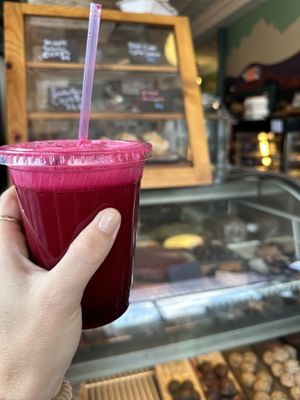   at Superfresh Organic Cafe in Brattleboro